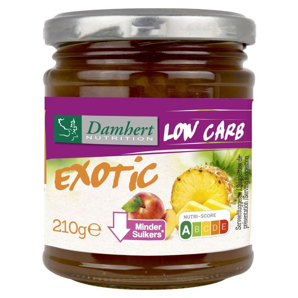 Damhert Dieetconfituur Exotisch Tagatose