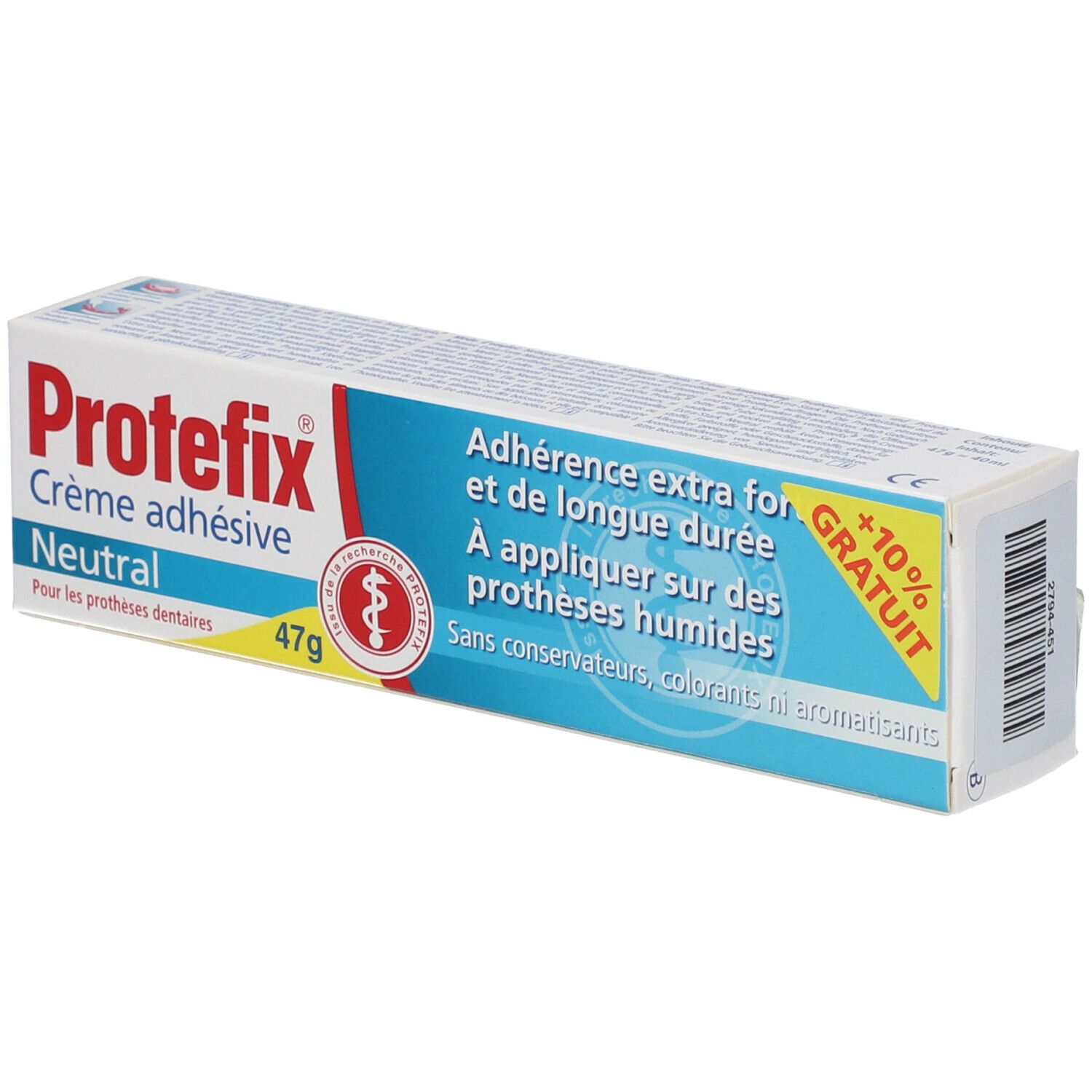 Protefix Adhesive Cream Neutral + 4Ml Free