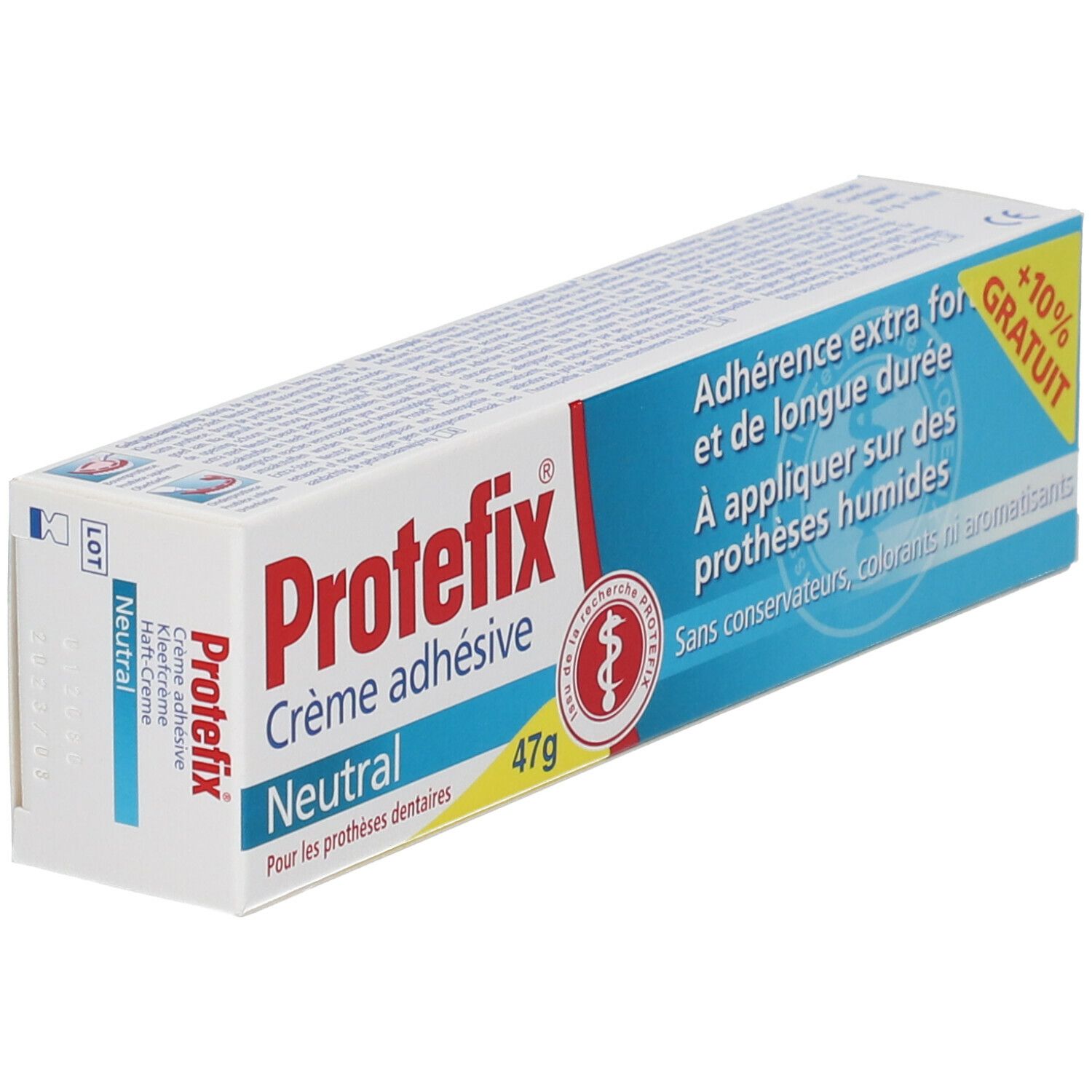 Protefix Adhesive Cream Neutral + 4Ml Free