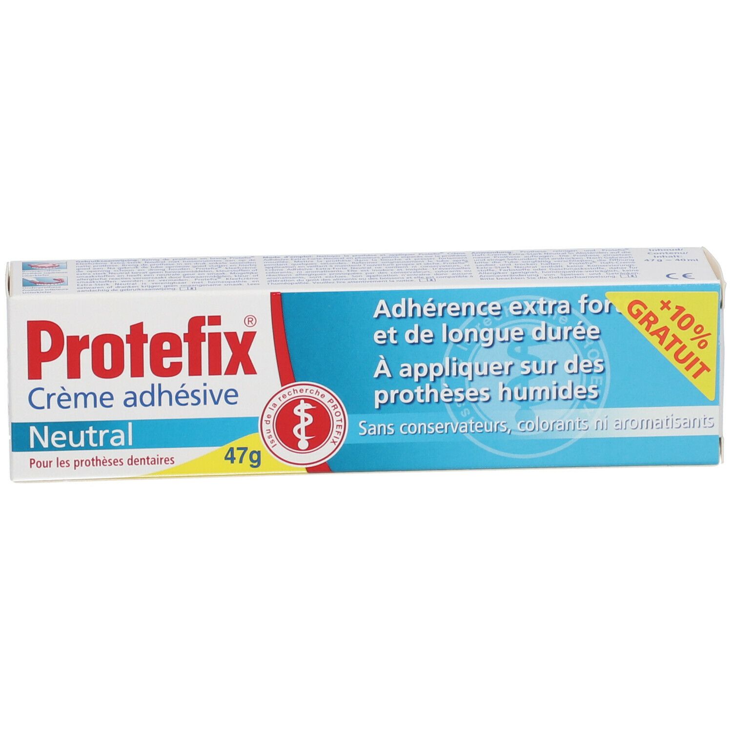 Protefix Adhesive Cream Neutral + 4Ml Free