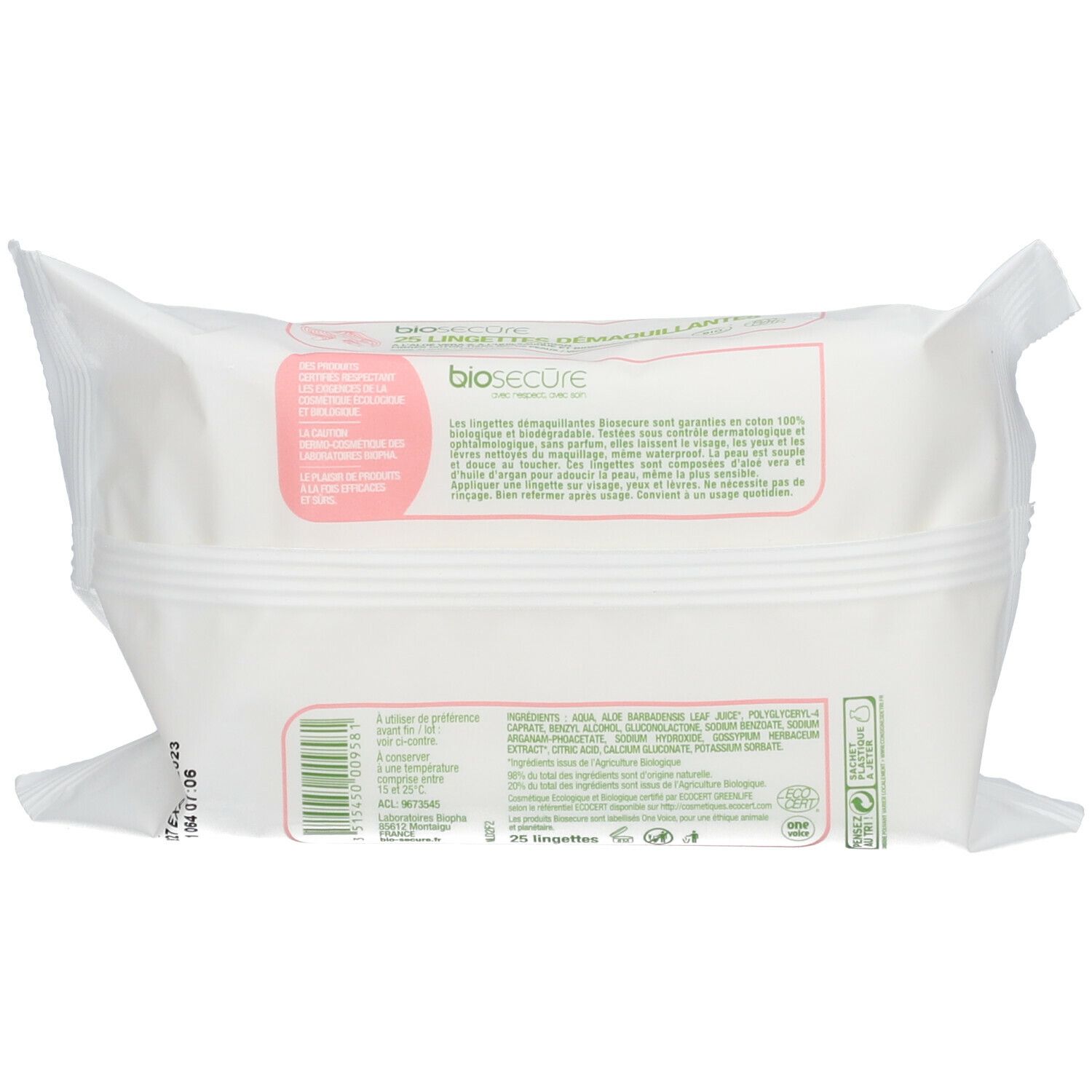 Bio Secure Cleansing Wipes