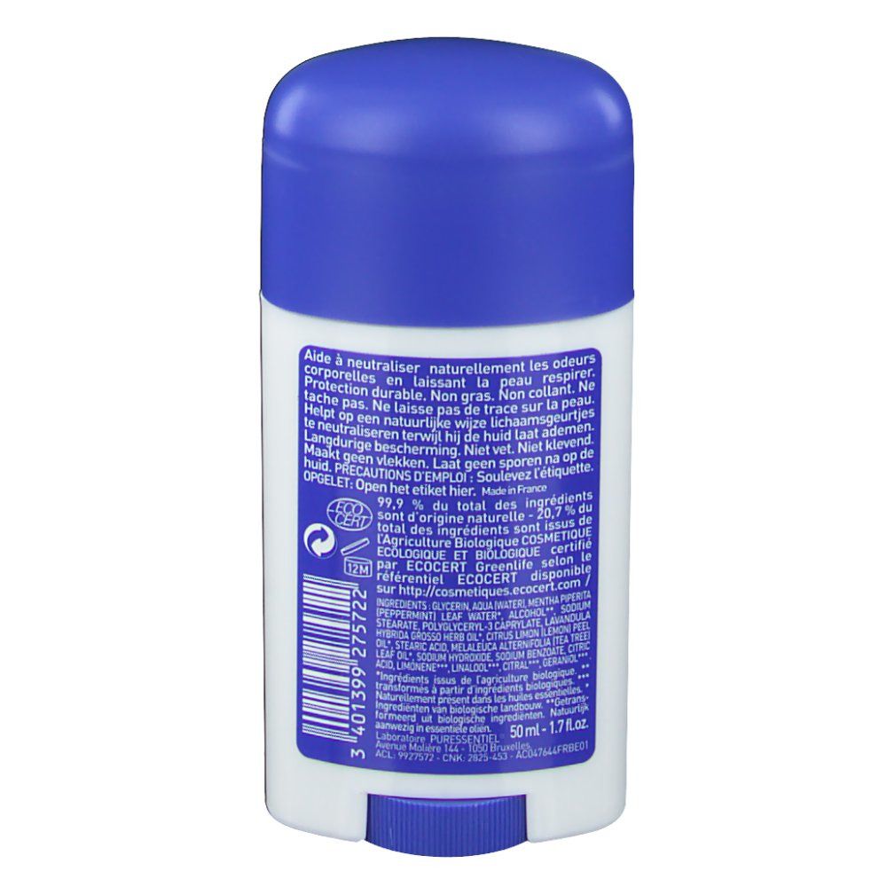 Puressentiel Deo Stick Men Bio