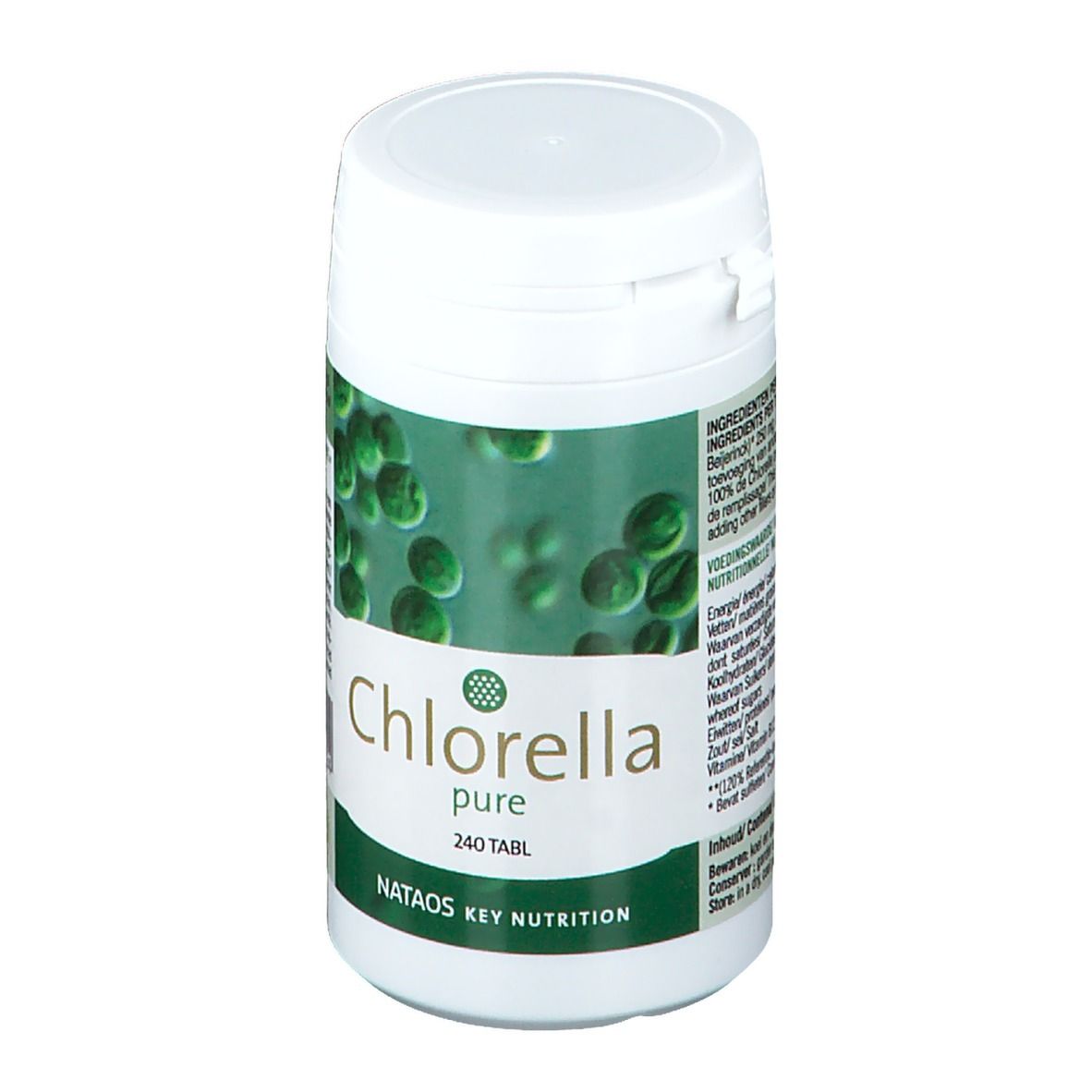 Nataos Key Nutrition Chlorella Pure