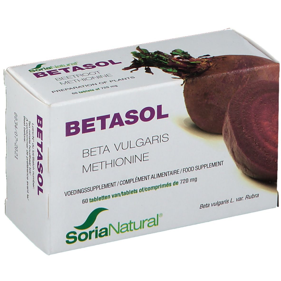 Soria Natural Betasol 600mg