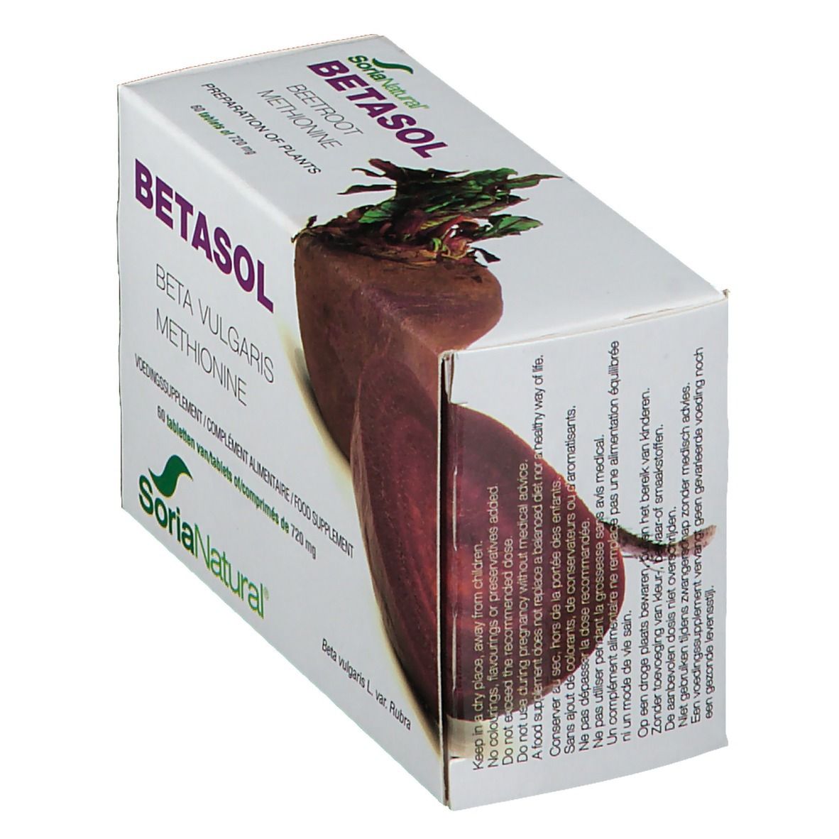 Soria Natural Betasol 600mg