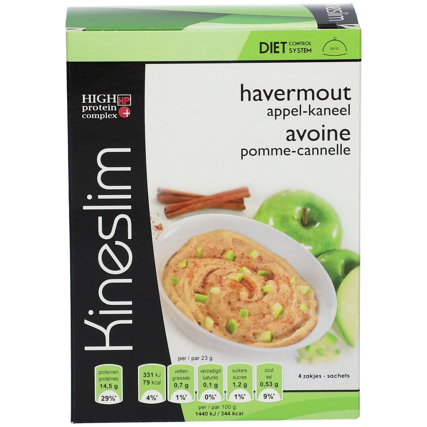 Kineslim Breakfast Oatmeal Apple / Cinnamon