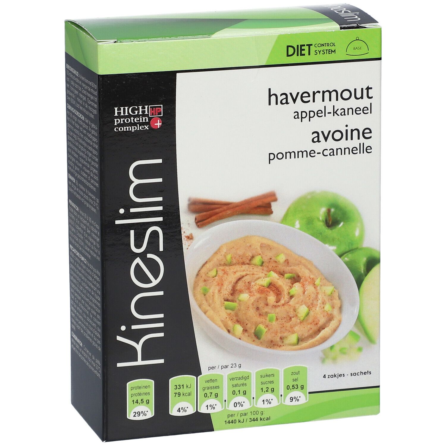 Kineslim Breakfast Oatmeal Apple / Cinnamon