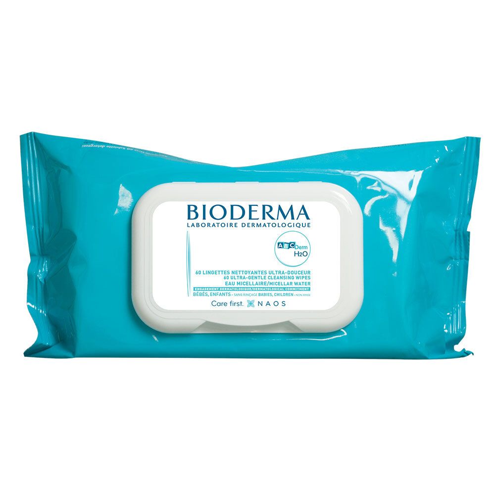 Bioderma ABC Derm H2O  Salviettine Extra-Morbide