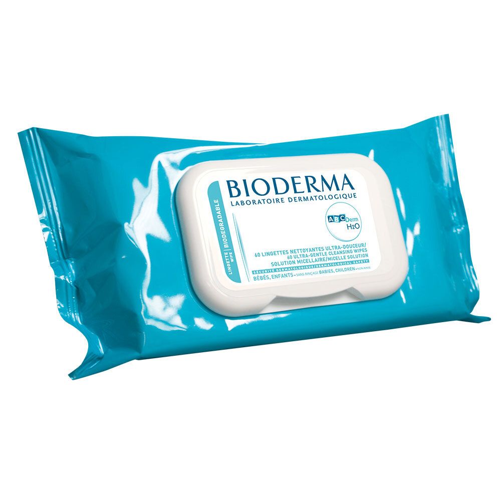 Bioderma ABC Derm H2O  Salviettine Extra-Morbide