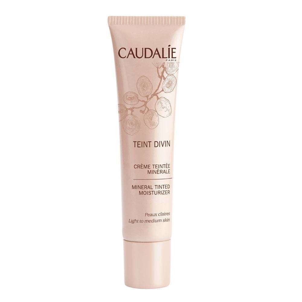 Caudalie Teint Divin Crema Coloranta Minerale Pelli Chiare
