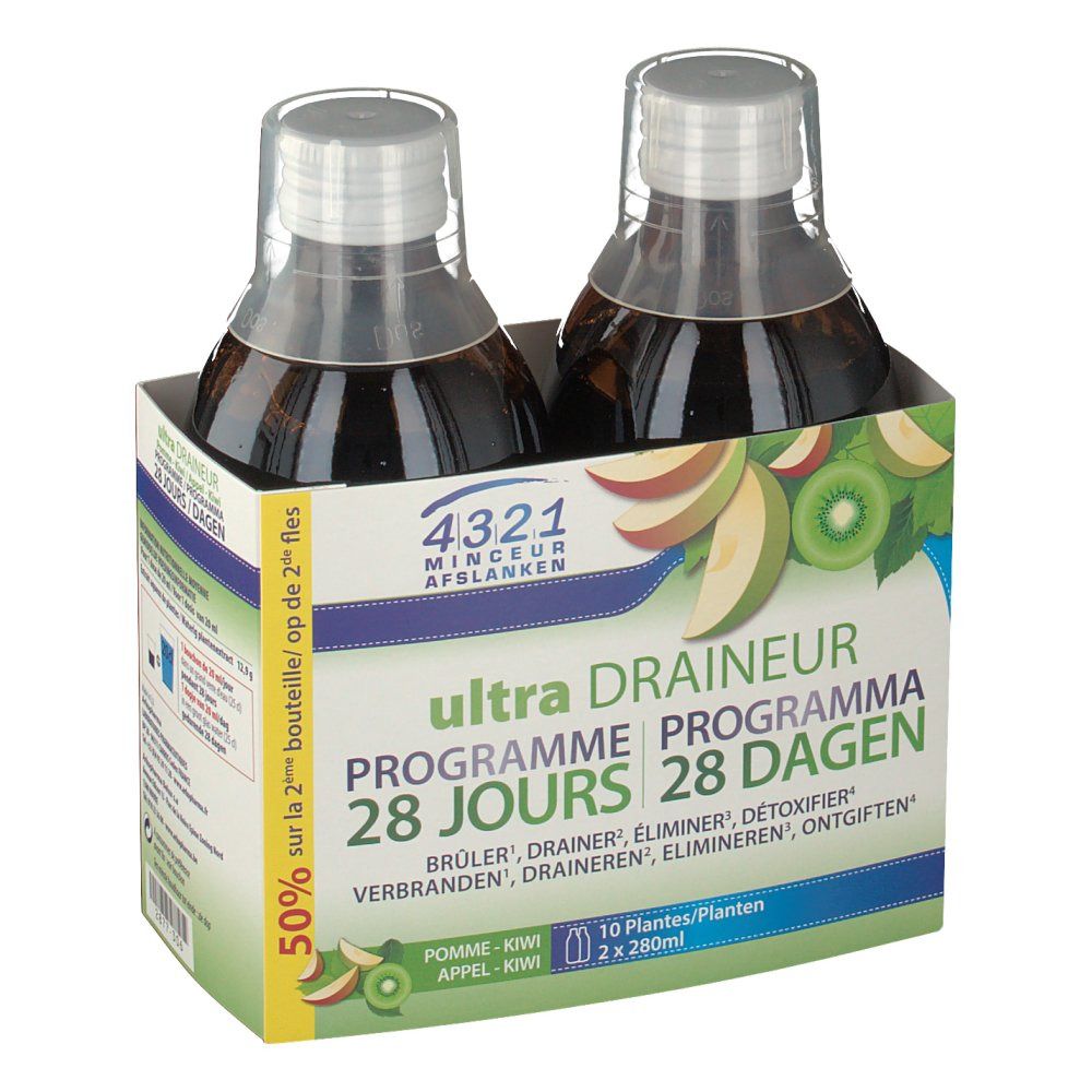 4321 Slim Draineur Apple-Kiwi Duo Promo