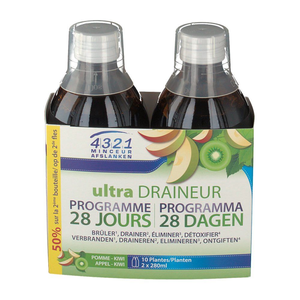 4321 Slim Draineur Apple-Kiwi Duo Promo