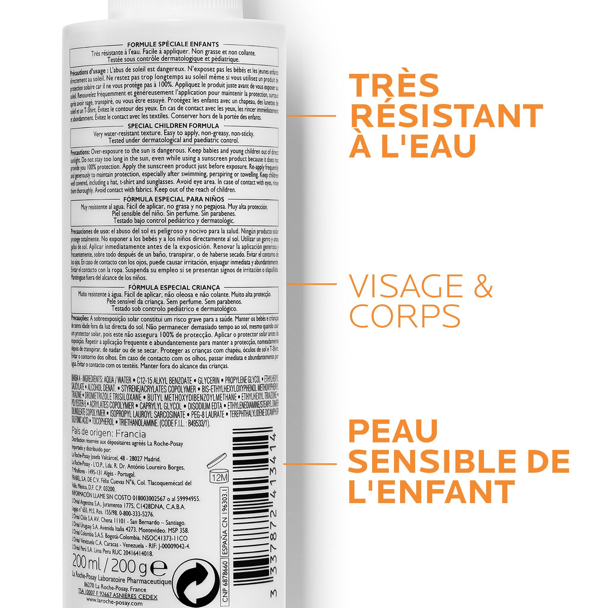 La Roche Posay Anth Spf50 Dermo Ped Aerosol