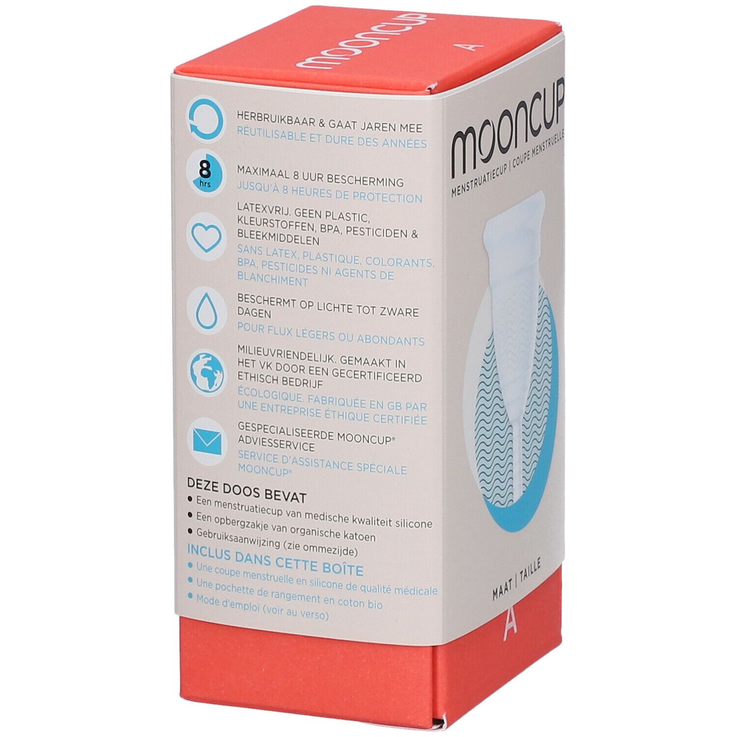 Mooncup Menstruation Cup Reusable Size A 1
