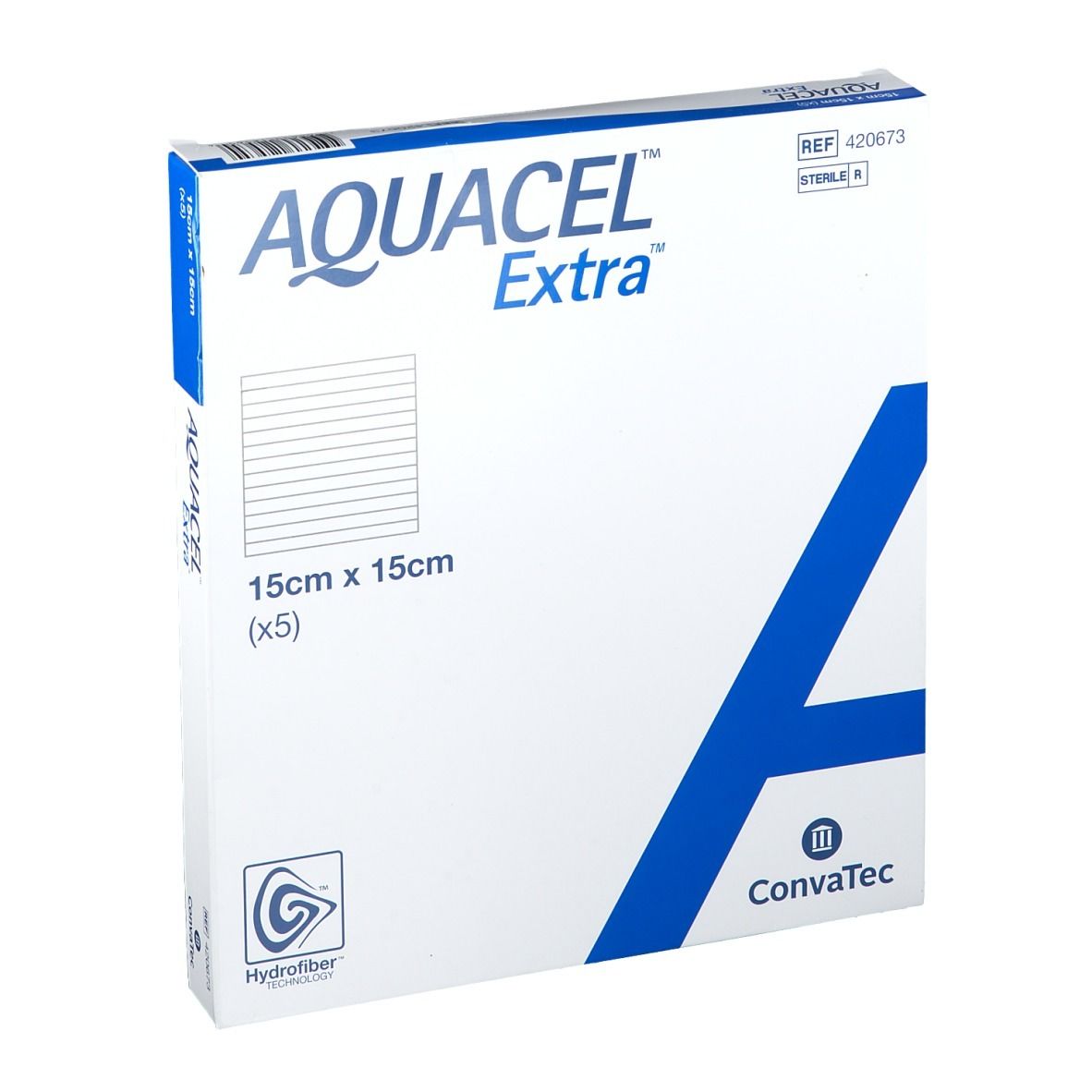 ConvaTec AQUACEL® Extra™ 15 x 15 cm