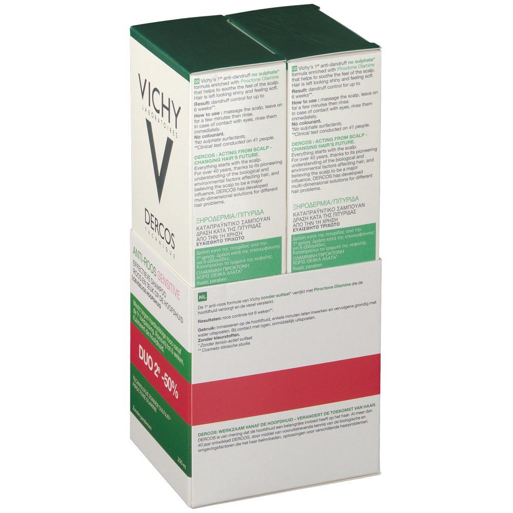 Vichy Dercos Shampoo Anti - Dandruff Sensitive Promo 2nd -50%