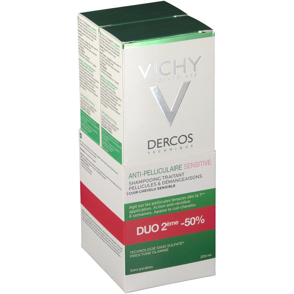 Vichy Dercos Shampoo Anti - Dandruff Sensitive Promo 2nd -50%