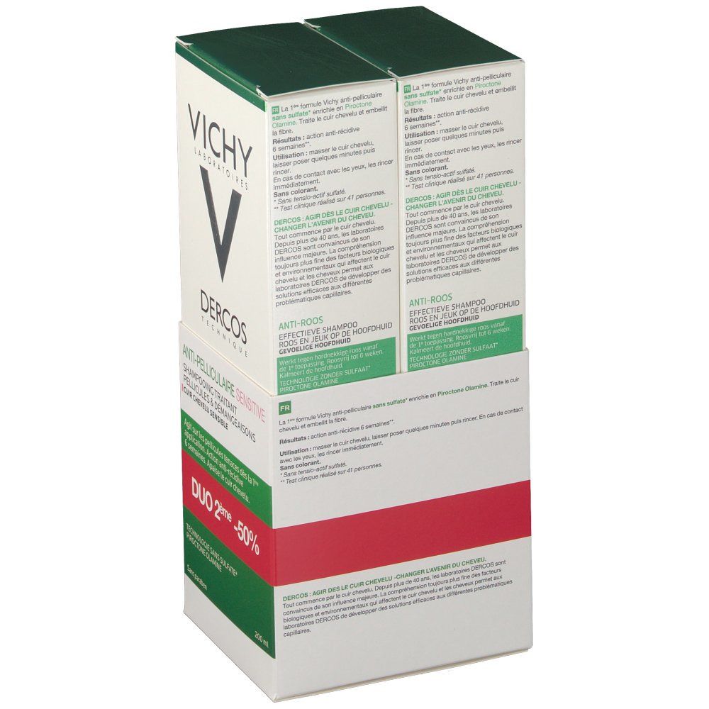 Vichy Dercos Shampoo Anti - Dandruff Sensitive Promo 2nd -50%
