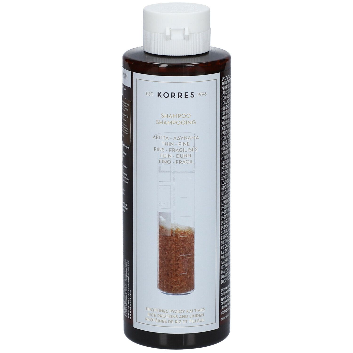 Korres Shampoo Rice Protein & Linden