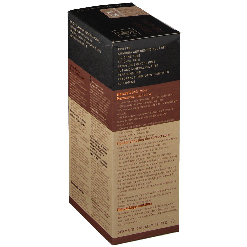 Apivita Natures Hair Color N9.7 Very Light Blond Beige