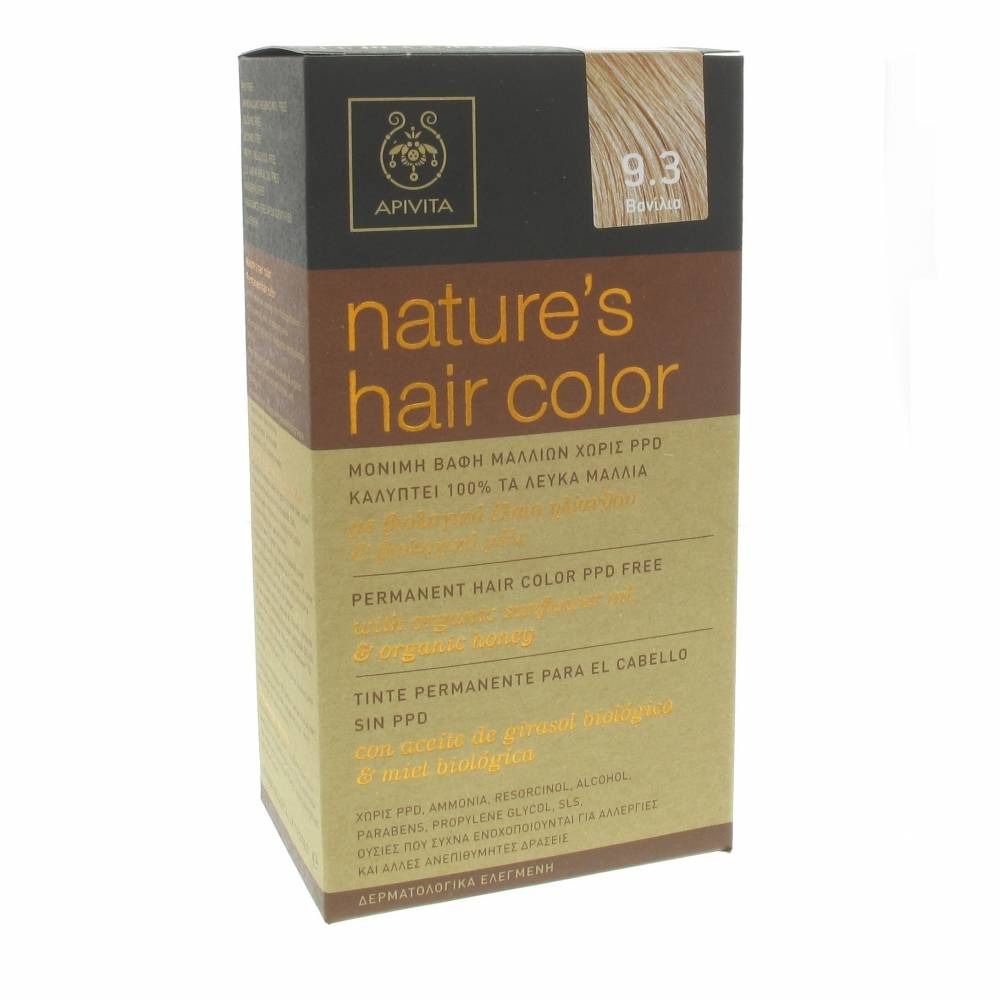 Apivita Natures Hair Color N9.3 Vanilla