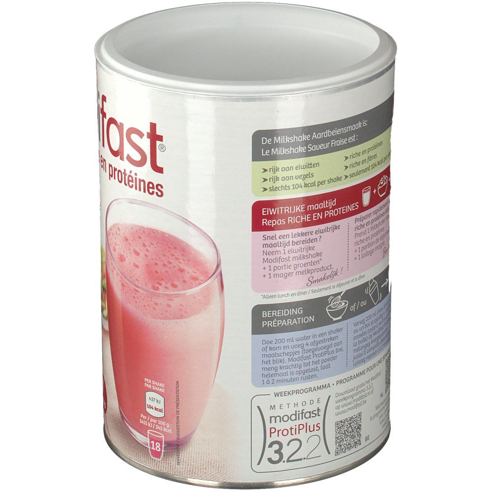 Modifast Protiplus Milkshake Strawberry