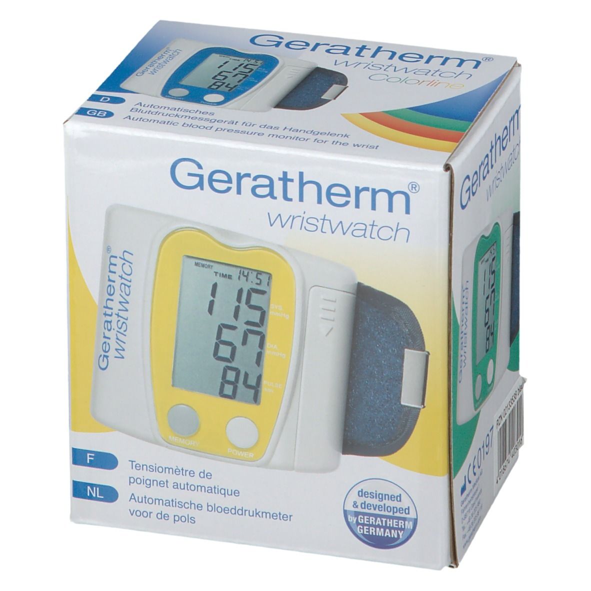 Geratherm® Wristwatch Sfigmomanometro Digitale da Polso