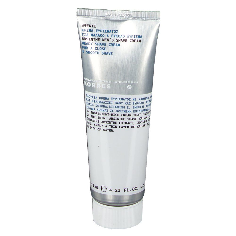 Korres Absinthe Heady Shave Cream
