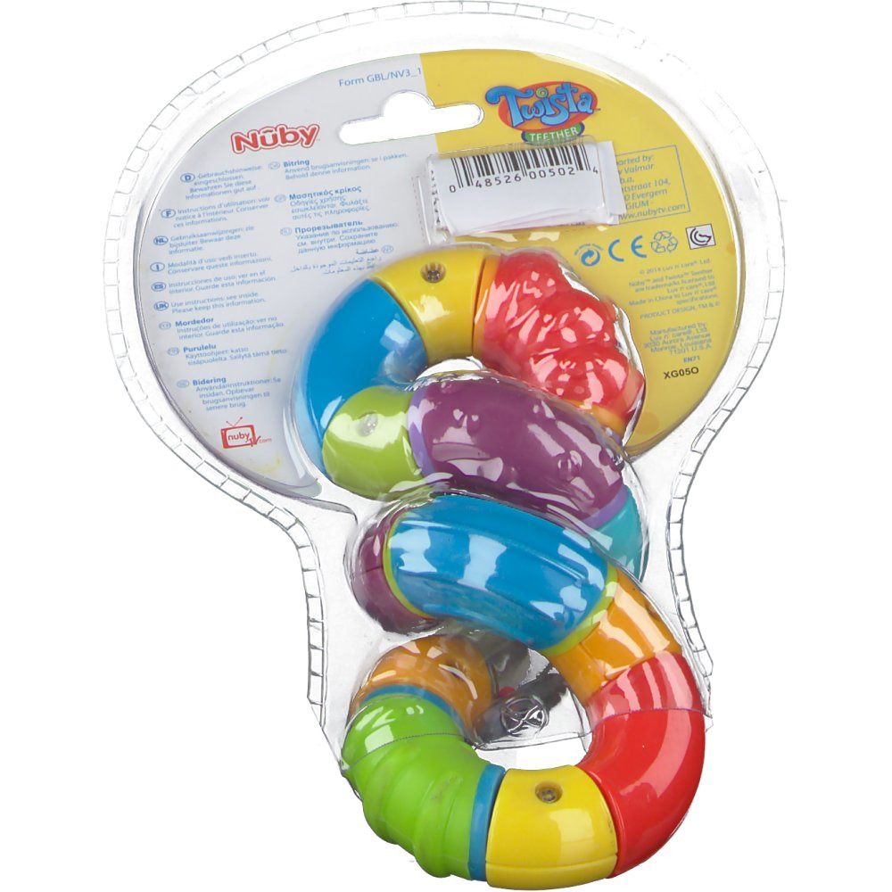 Nuby Teething Ring +4M