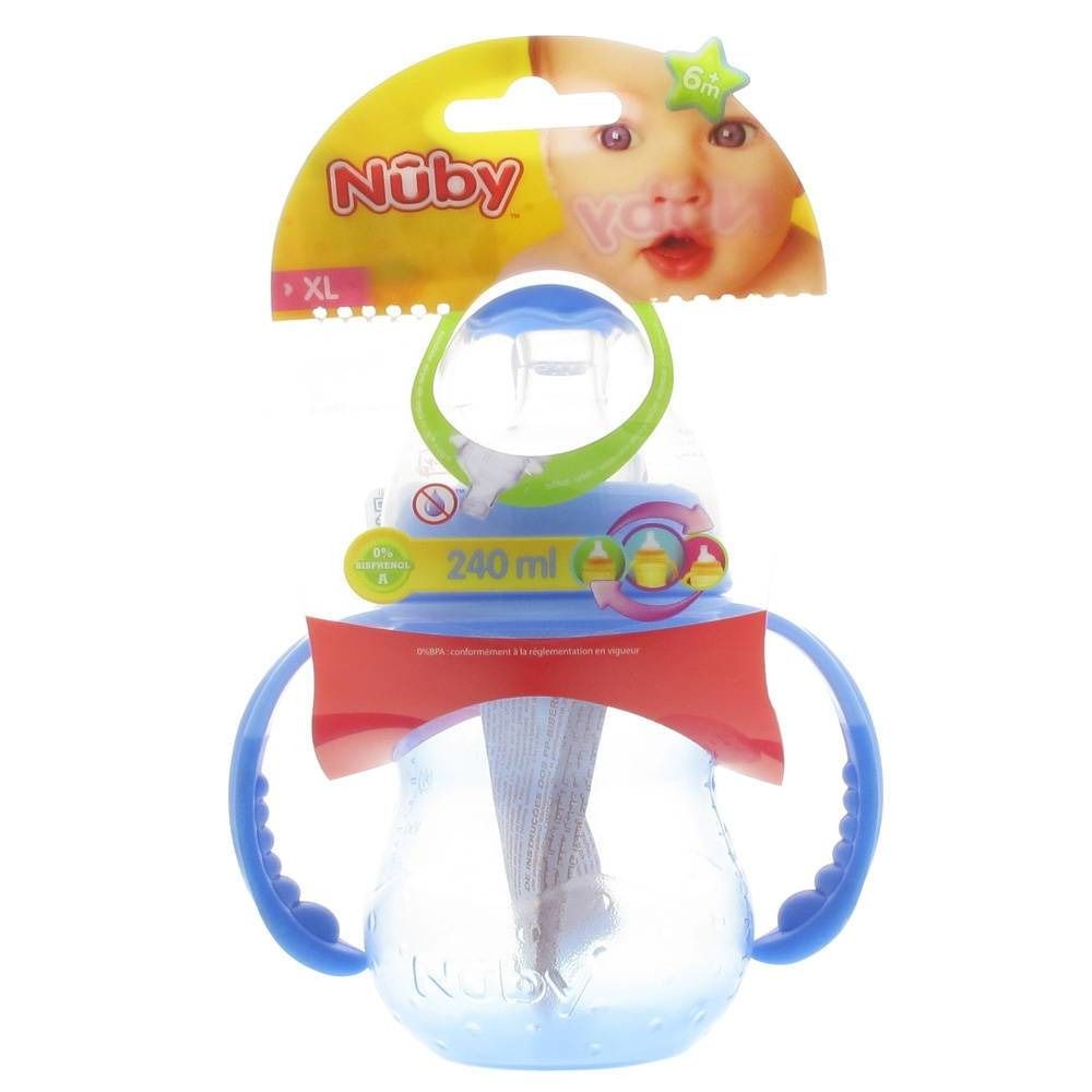 Nuby Polypropyleen Cup Anti-Leak Var Flow +4m