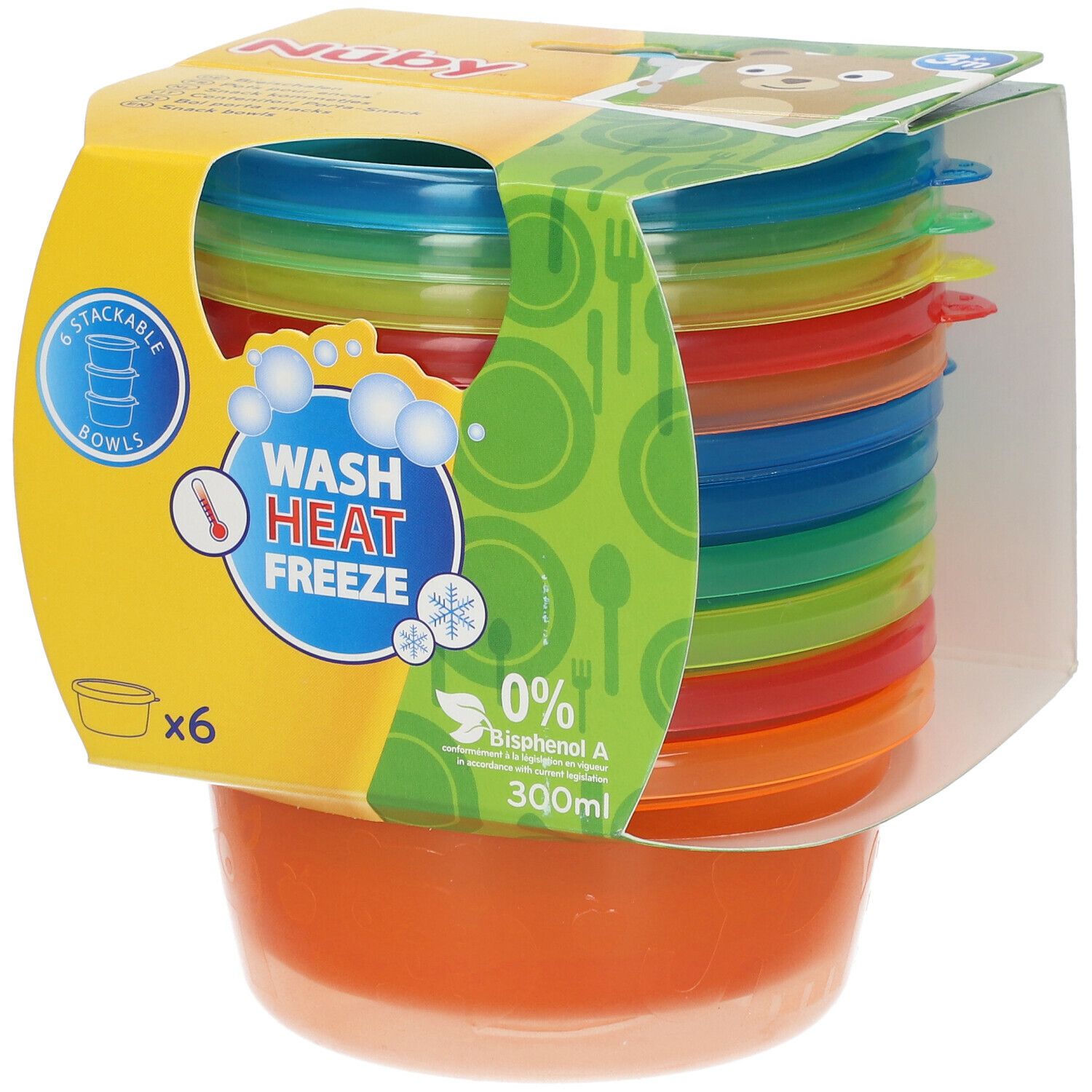 Nuby Bowl And Lid 300 ml