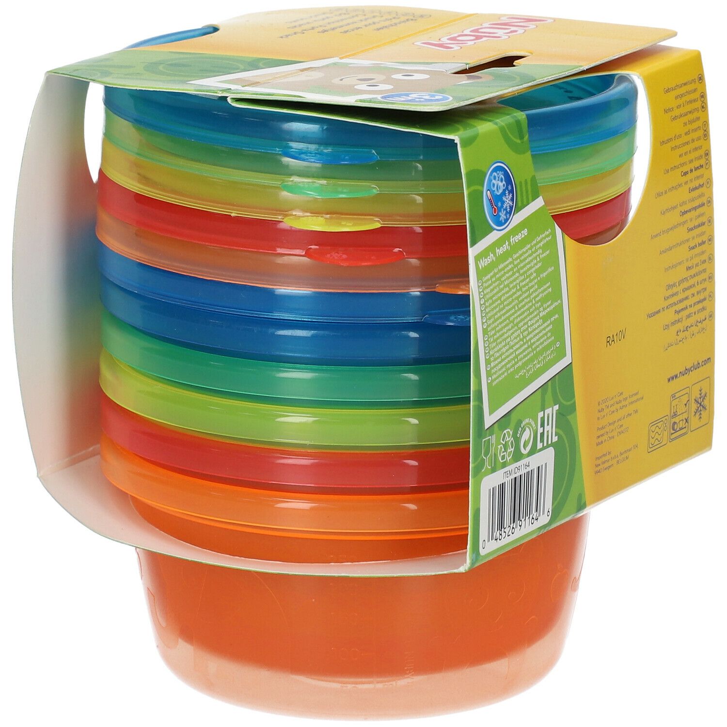 Nuby Bowl And Lid 300 ml