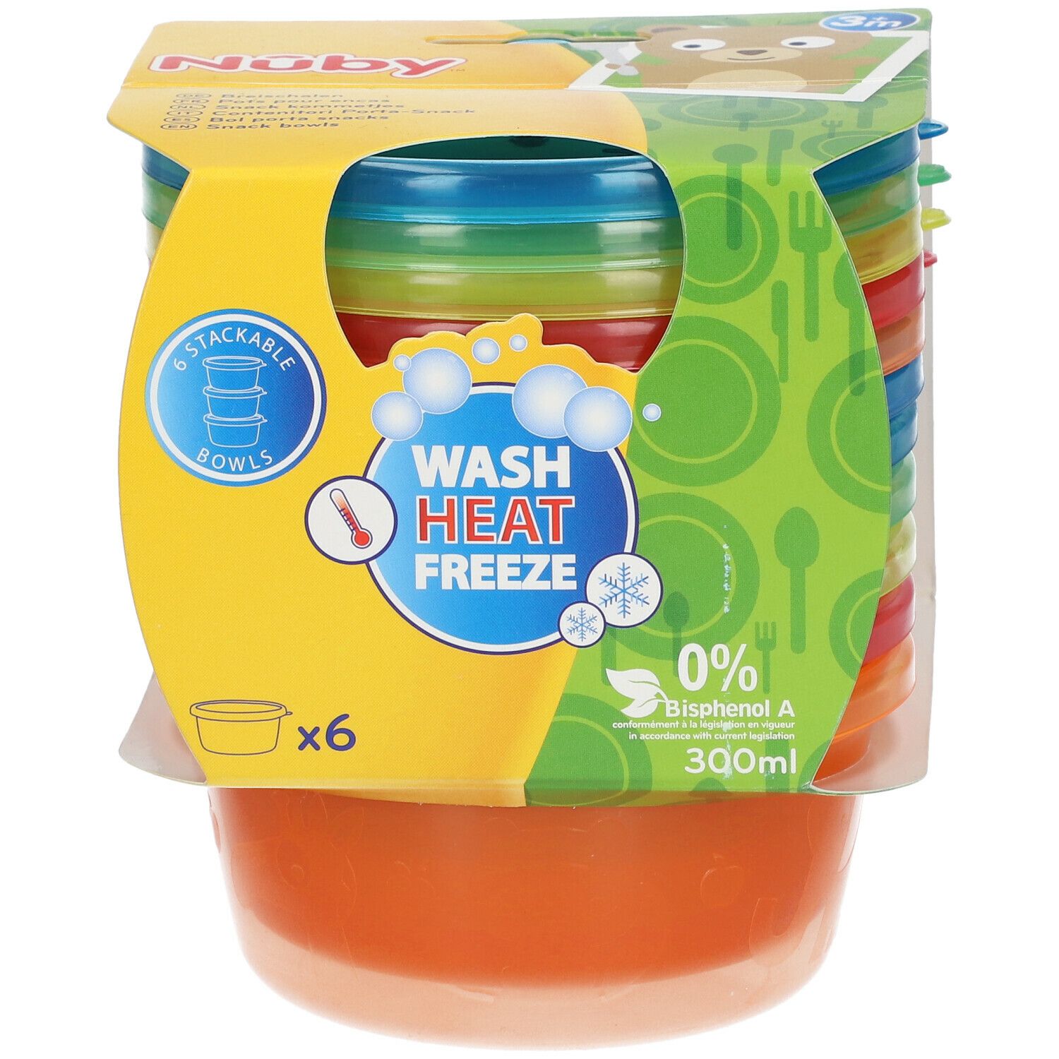 Nuby Bowl And Lid 300 ml