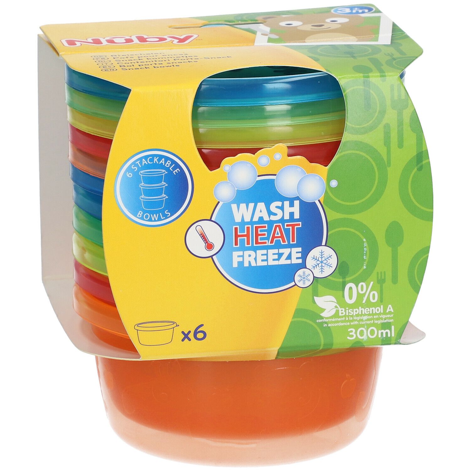 Nuby Bowl And Lid 300 ml