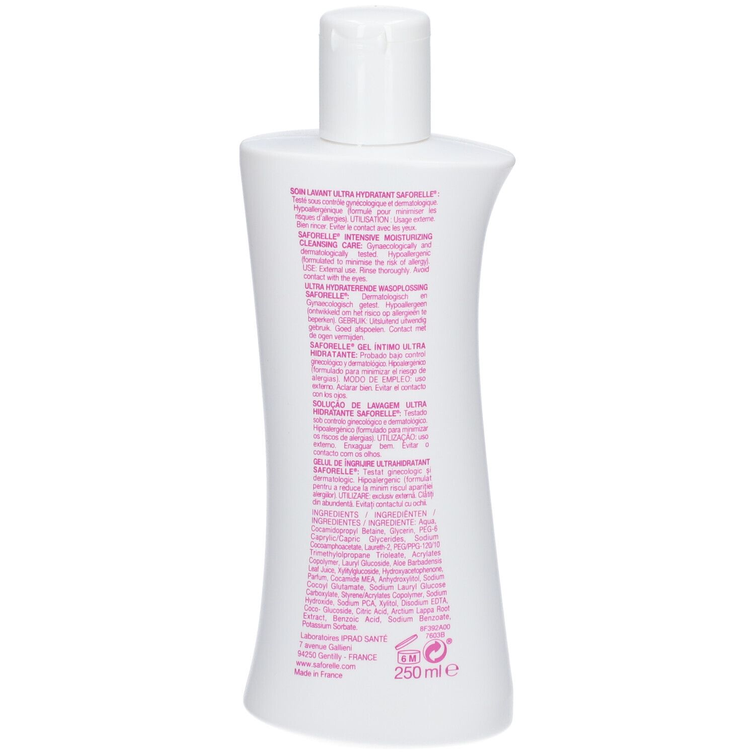 Saforelle Wash Solution Ultra Idratante