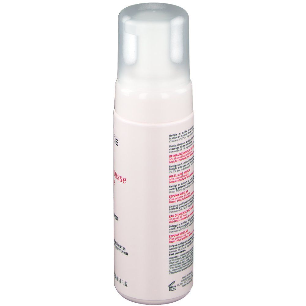 Nuxe Micellar Cleansing Foam With Rose Petals