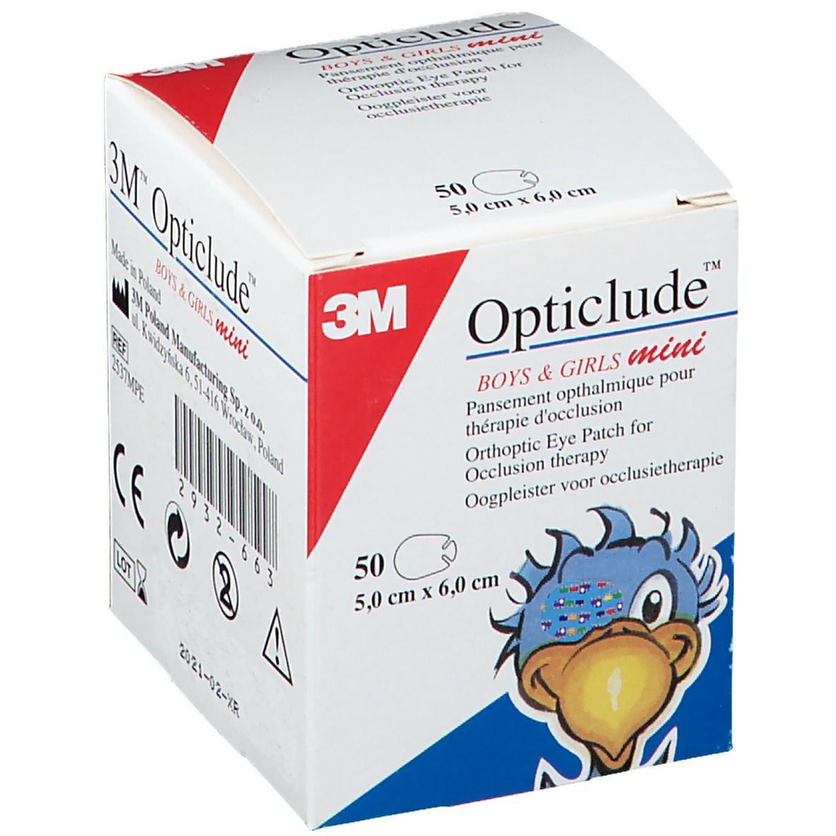 3M Opticlude Boys & Girls 2537Mpe Mini