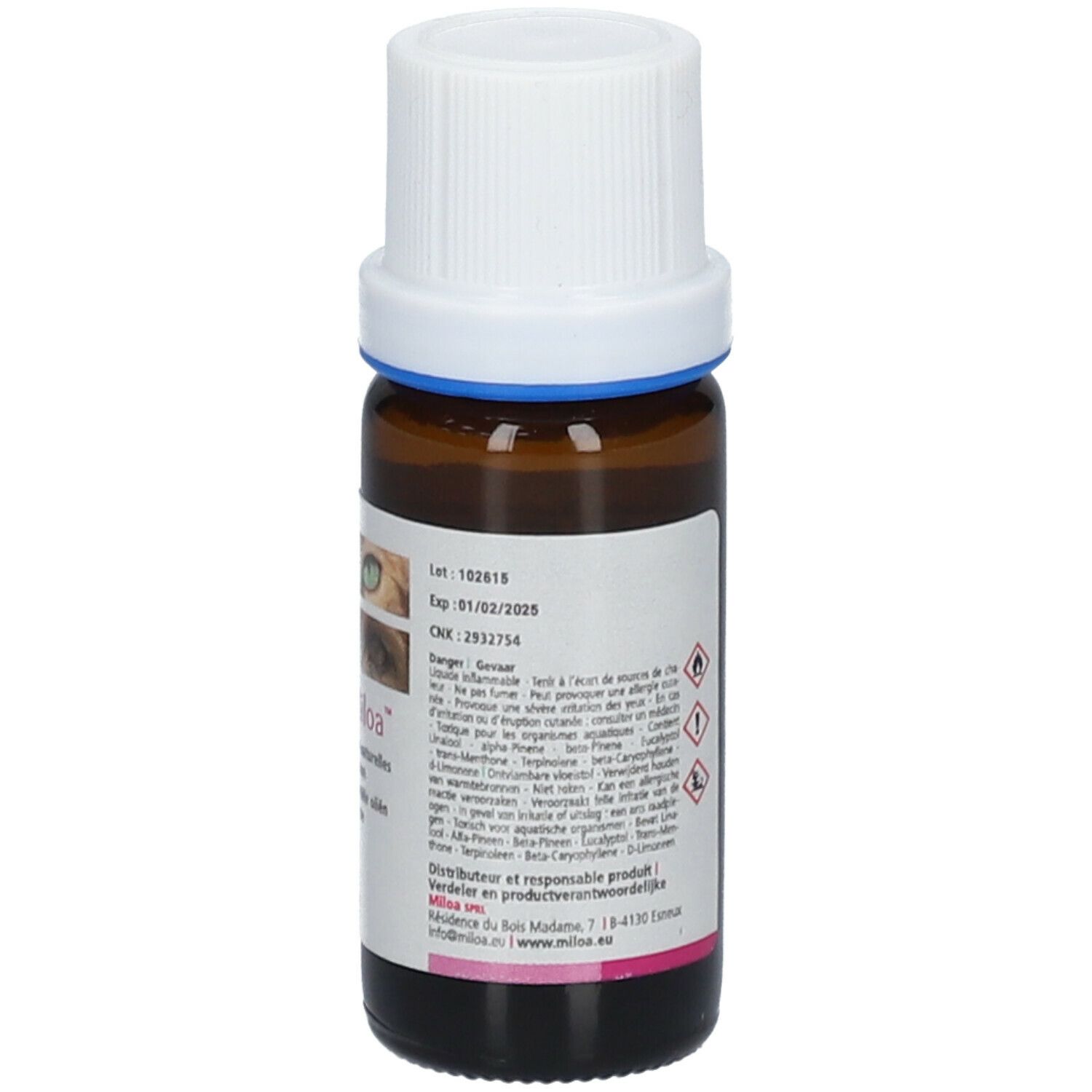 Miloa Respi Miloa Essential Oil for Inhalation Bottle