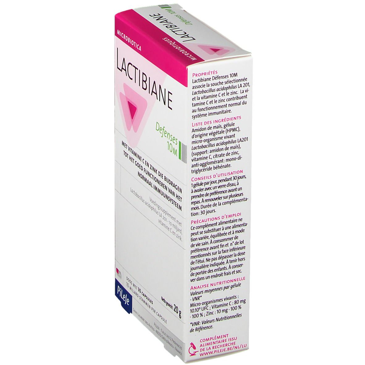 Pileje Lactibiane Defence