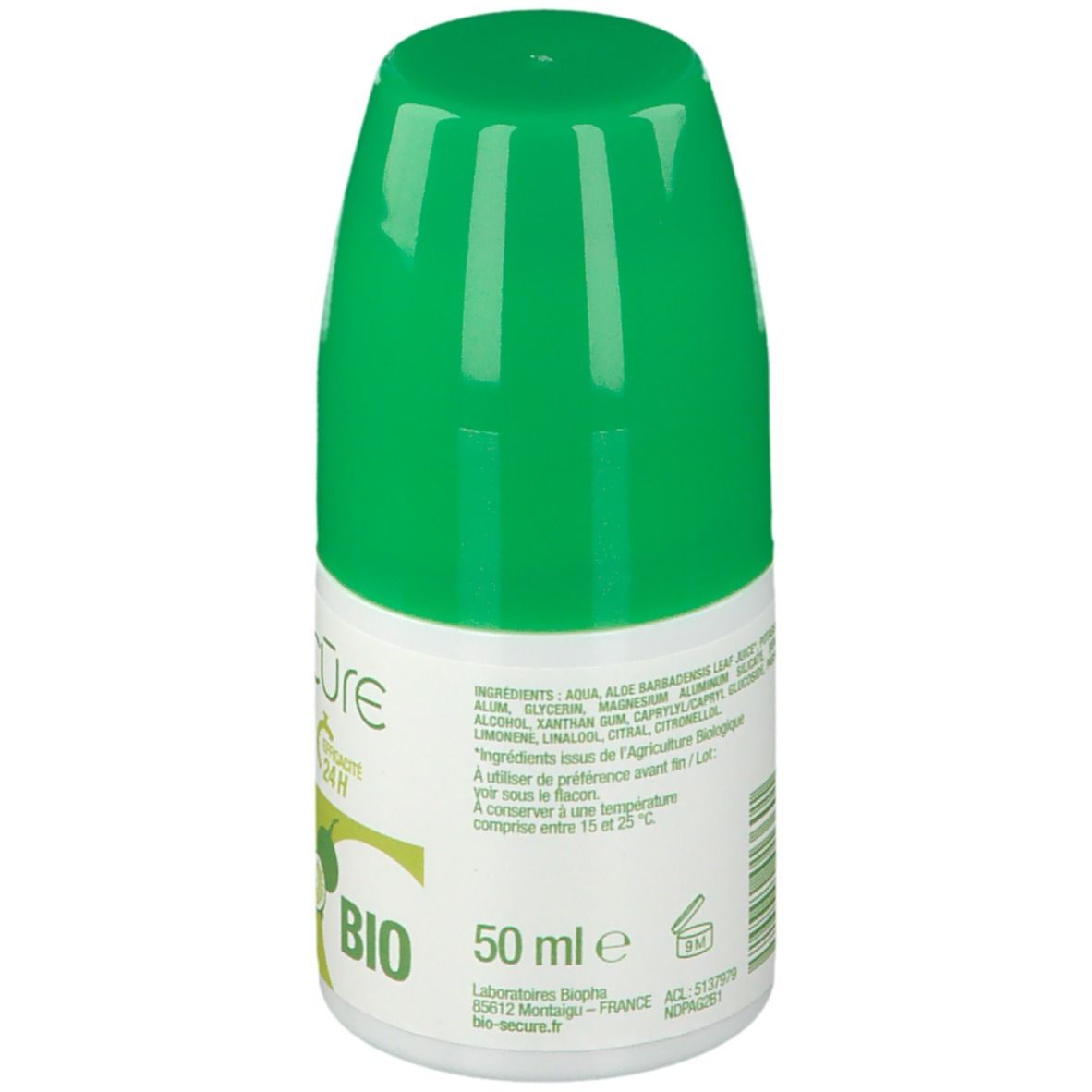 Bio Secure Deodorant Alum Stone-Pomegranate