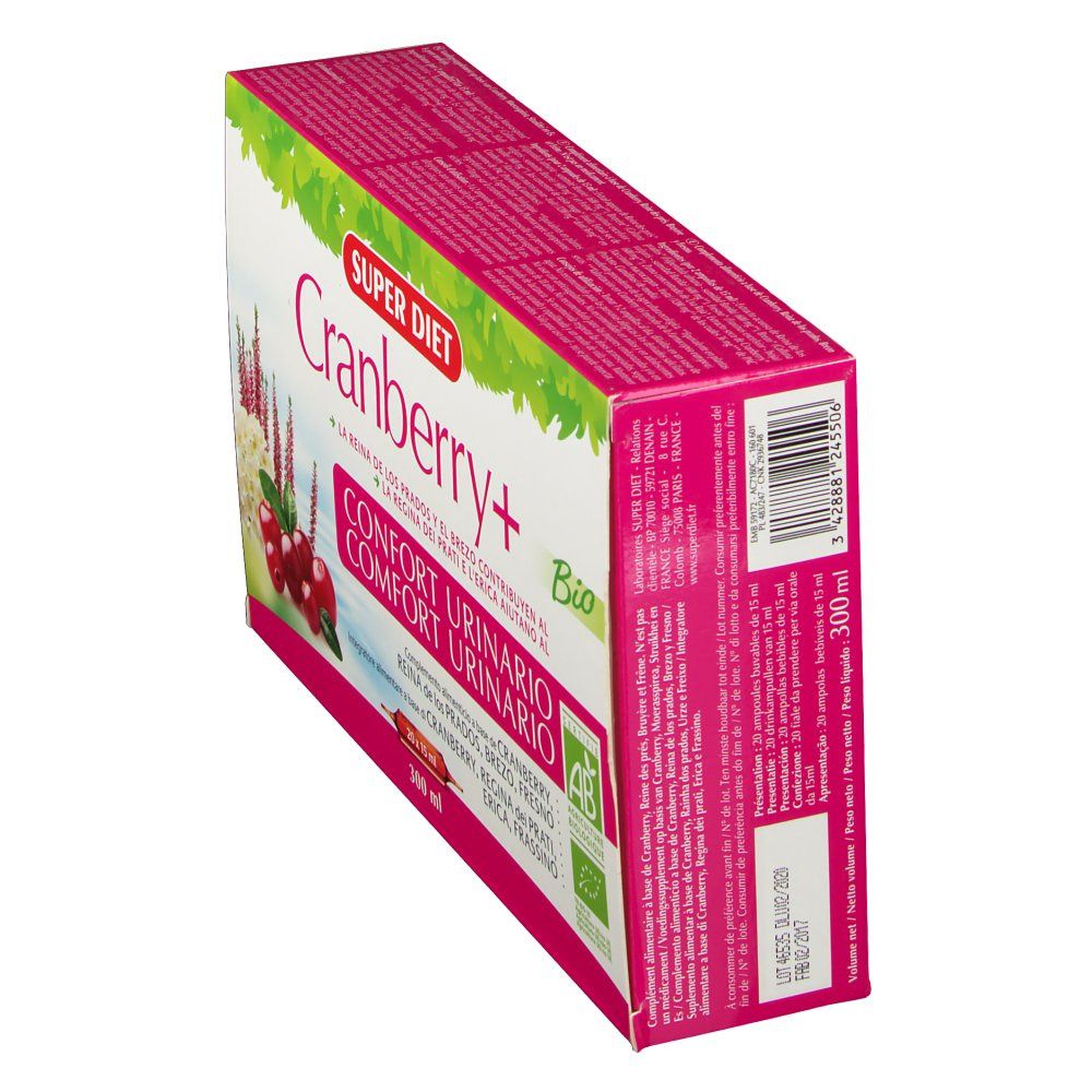 Super Diet Cranberry+ Bio 15 ml