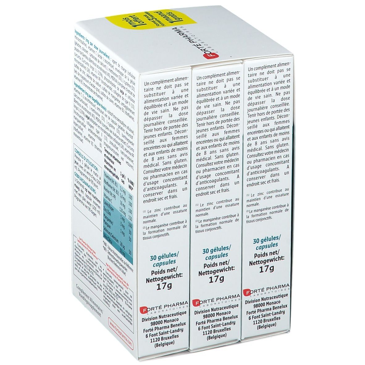 Forté Pharma Chondrosan 2+1 Month Free