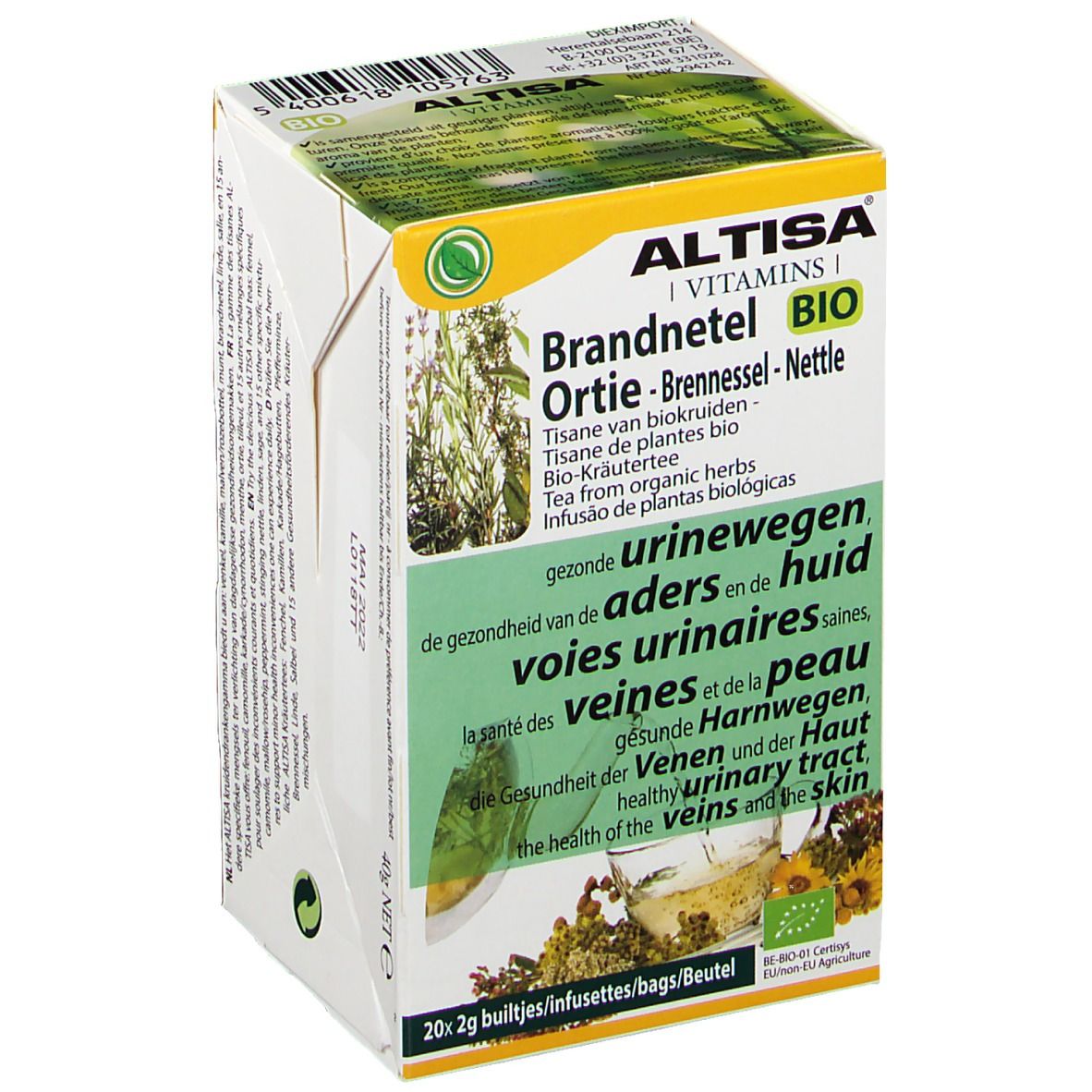 Altisa Stinging Nettle Tea Organic