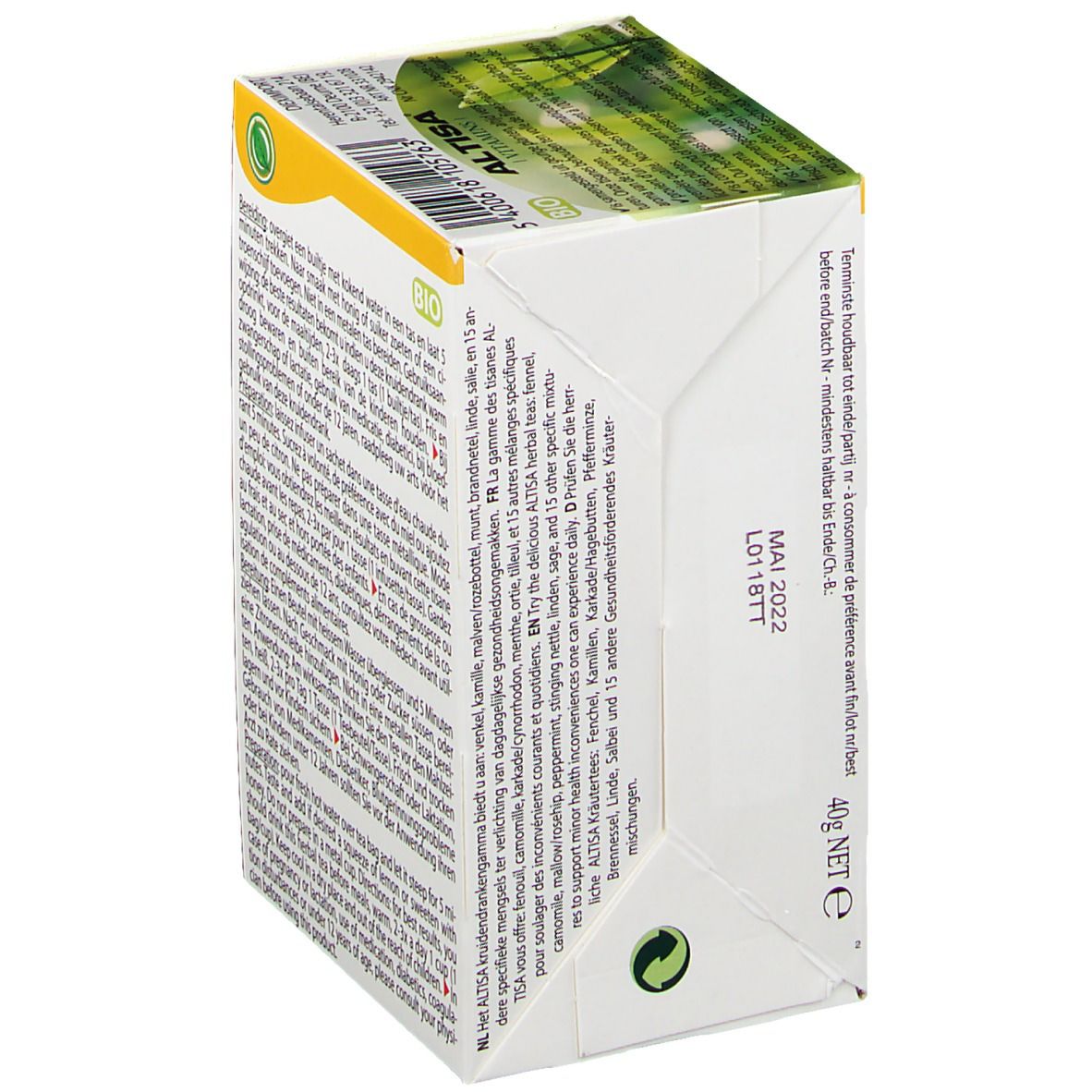 Altisa Stinging Nettle Tea Organic
