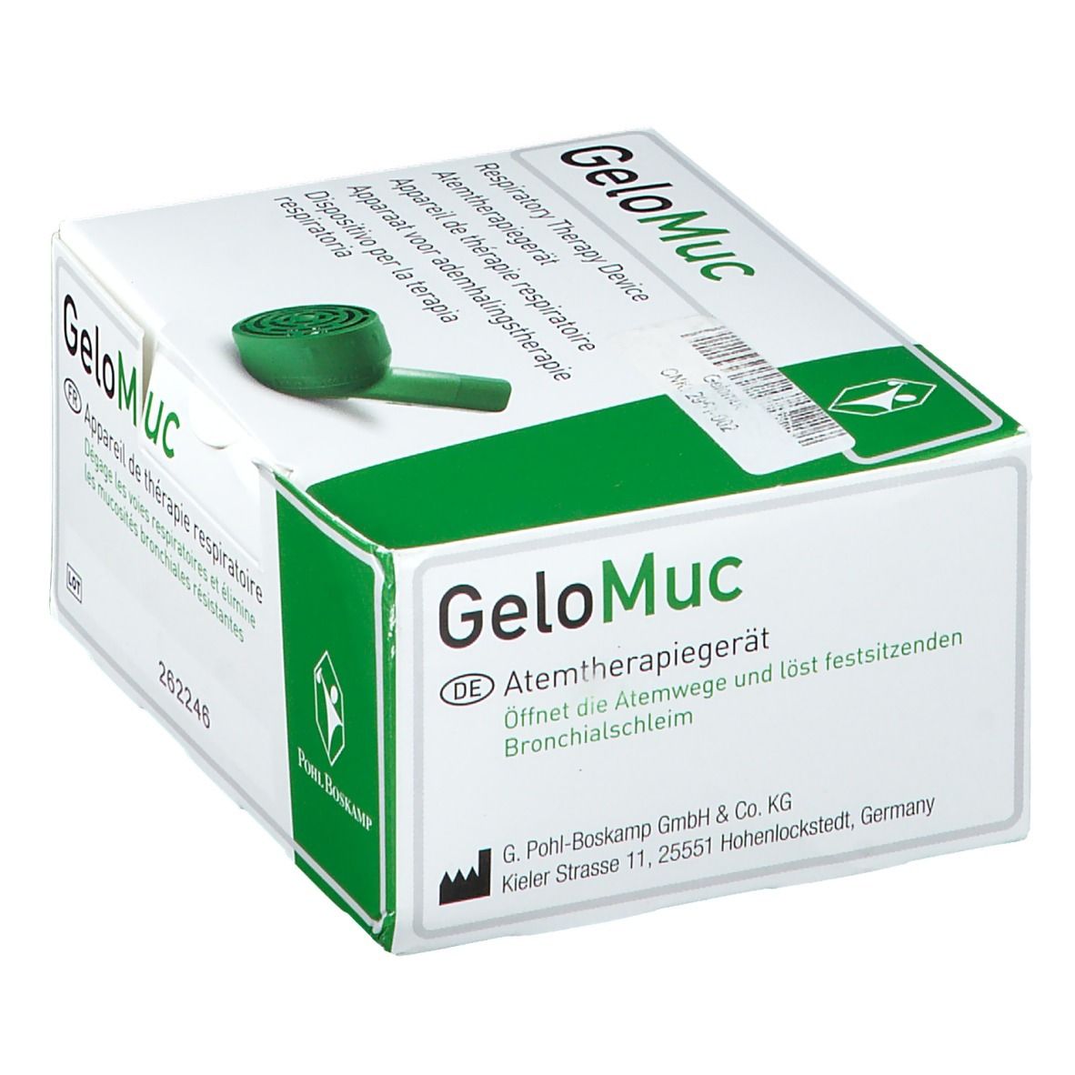 Gelomuc Respiratory Therapy Device