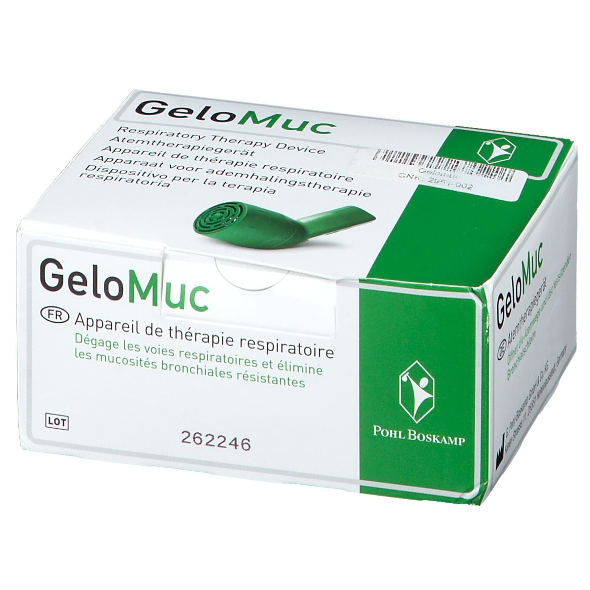 Gelomuc Respiratory Therapy Device