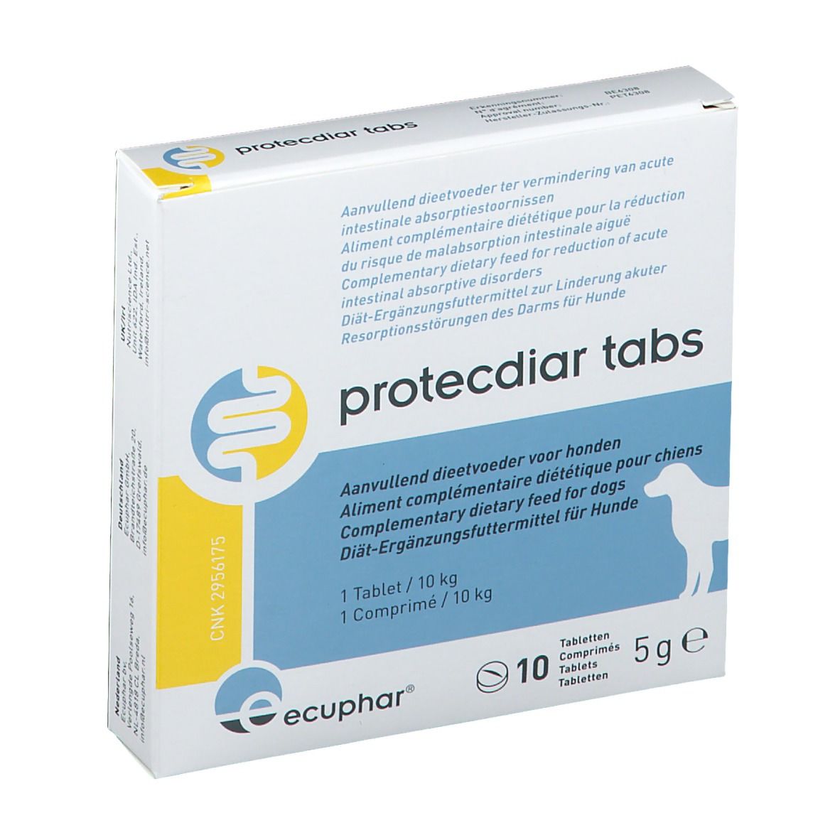 ecuphar® protecdiar tabs