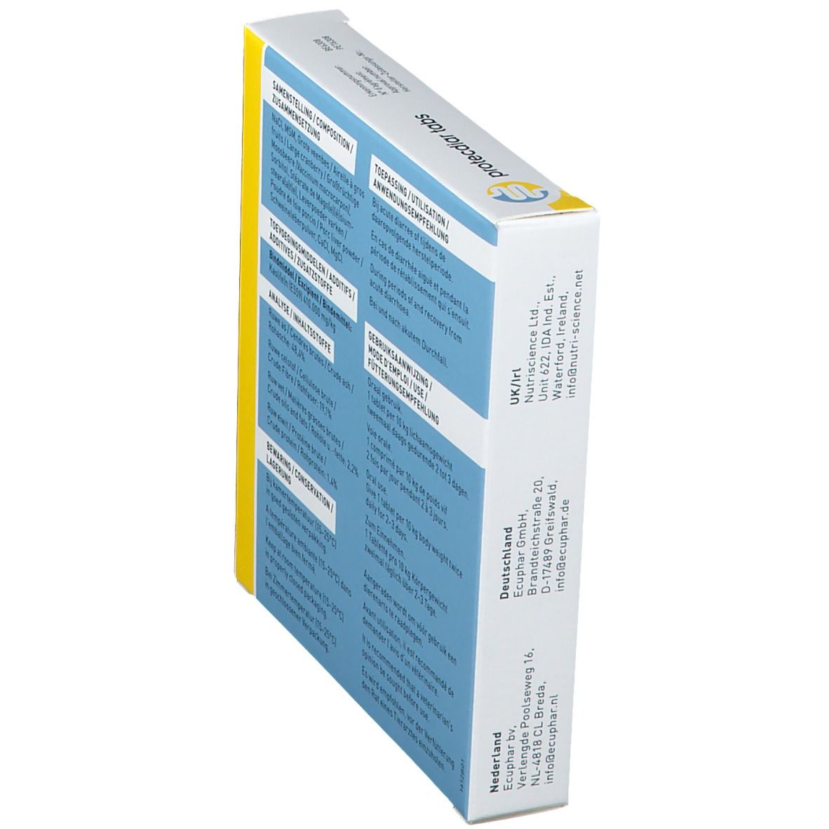 ecuphar® protecdiar tabs