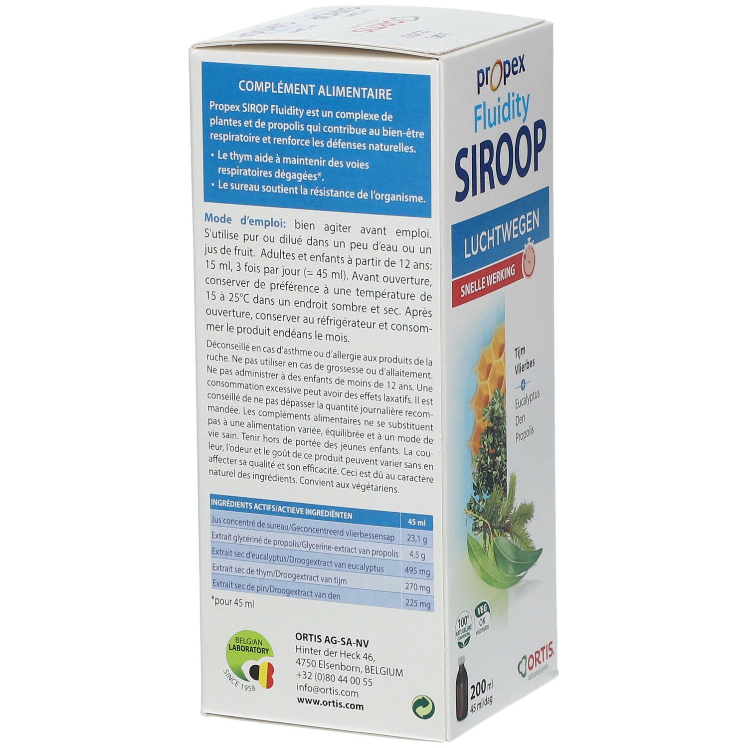 Ortis Propex Mucus Thinning Syrup