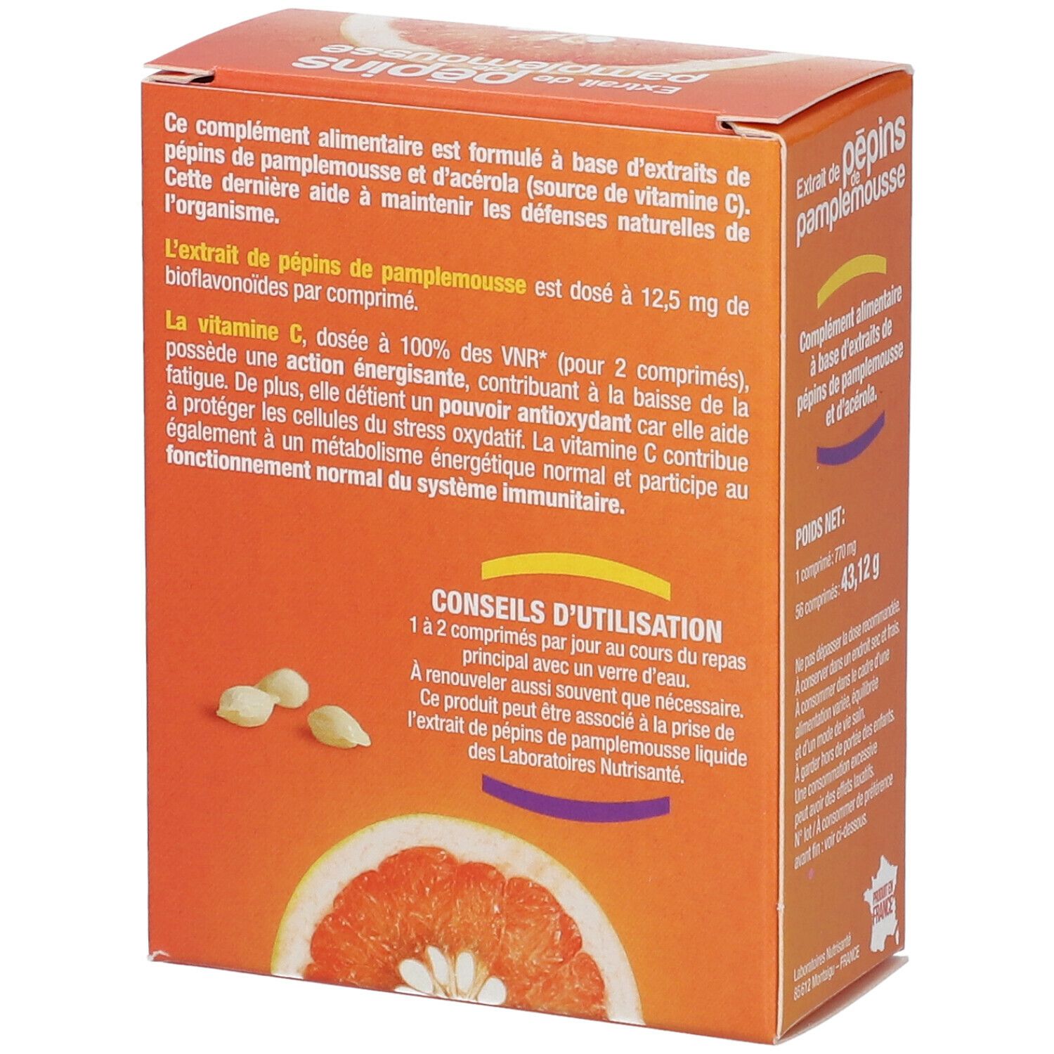 Nutrisanté Grapefruit Pit Extract